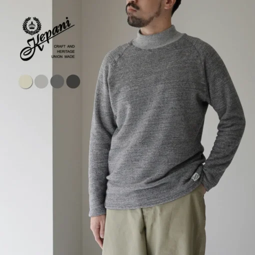 KEPANI / Mock Neck Sweatshirt