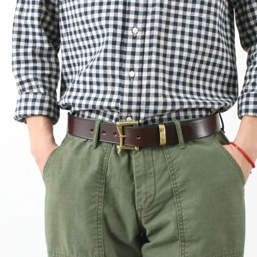 MARTIN FAIZEY / 1.5 inch (38mm) Quick Release Belt Leather Belt