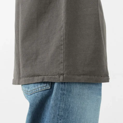 MIXTA / Basic crew print T-shirt (dog park)