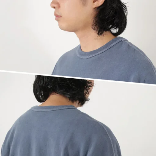 MOC T / Plating Jersey Crew Neck Long Sleeve Big Tee