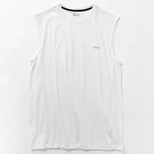 NANGA / Dry base layer no sleeve tee
