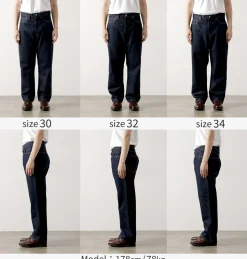 ORDINARY FITS / Loose denim One-wash