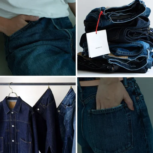 ORDINARY FITS / Loose denim One-wash