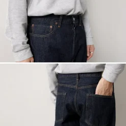 ORDINARY FITS / Loose denim One-wash