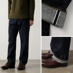 ORDINARY FITS / Loose denim One-wash