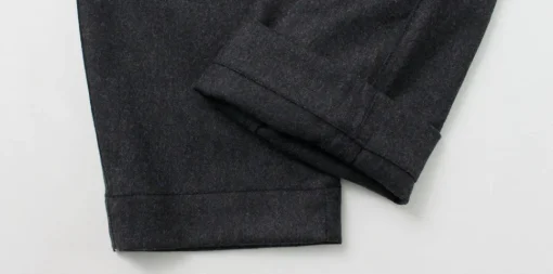 PARAGES / Double Pleats Wool Pants