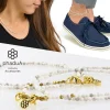 PHADUA / Howlite White Beads (2mm) Necklace/Anklet