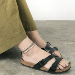 PHADUA / Karen Silver Beaded Concho Anklet