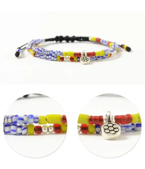 PHADUA / Multi Handmade Beaded Bracelets