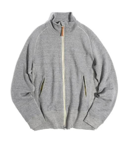 RE MADE IN TOKYO JAPAN / Classic sweatshirt stand-up collar blouson