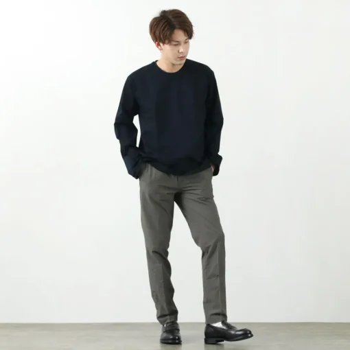 RE MADE IN TOKYO JAPAN / Dress organic T-shirt L/S