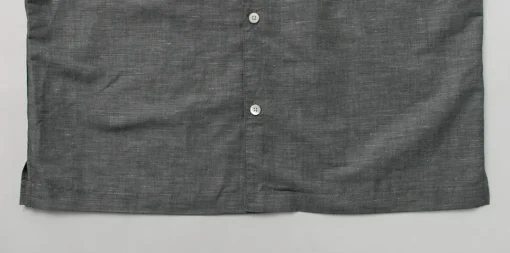 RE MADE IN TOKYO JAPAN / Herdmans Linen Open Collar Shirt