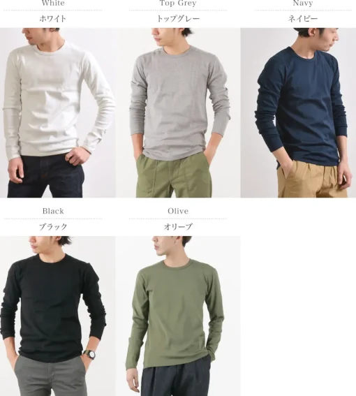 RE MADE IN TOKYO JAPAN / Perfect Inner Giza Cotton Crew T-shirt