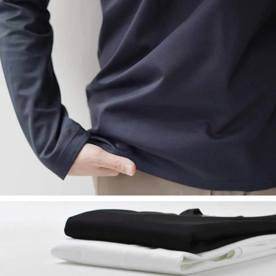 RE MADE IN TOKYO JAPAN / Tokyo Made V-Neck Long Sleeve Dress T-Shirt 5721A-CT