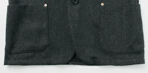 RE MADE IN TOKYO JAPAN / Wool Cashmere Kersey Coverall Jacket