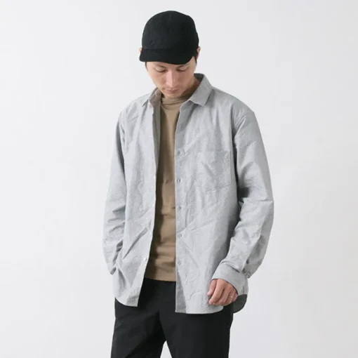 ROCOCO / American Ox Wide Shirt Regular Collar