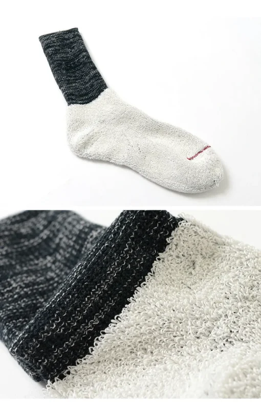 ROTOTO / R1066 Japanese Paper Pile Socks