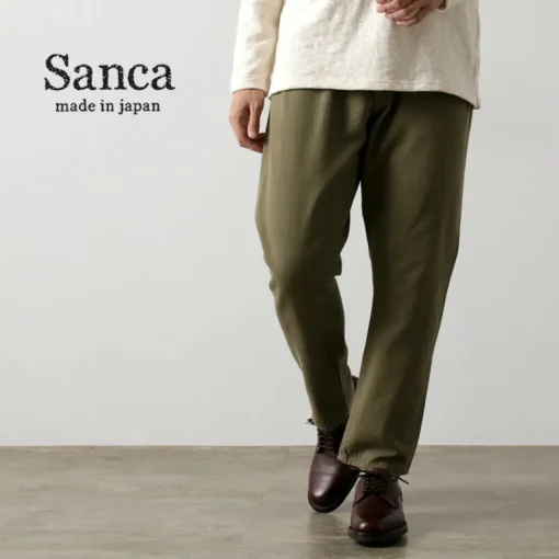SANCA / UK Green Denim Tapered 5-Pants