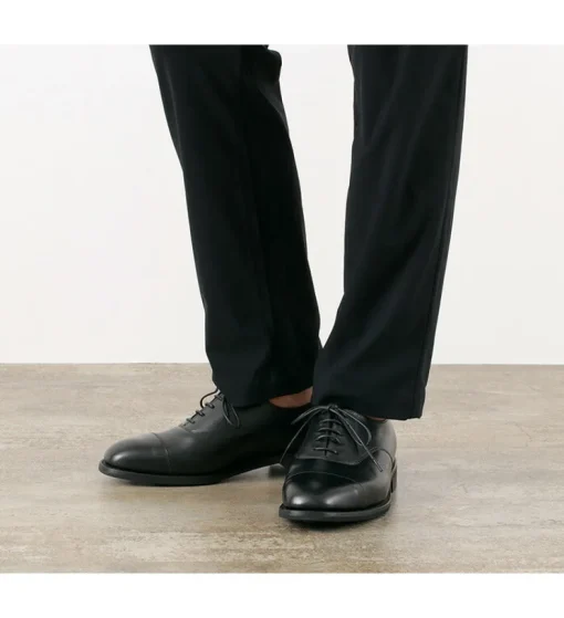 SANDERS / Cap Toe Oxford Leather Shoes - Exclusive Model