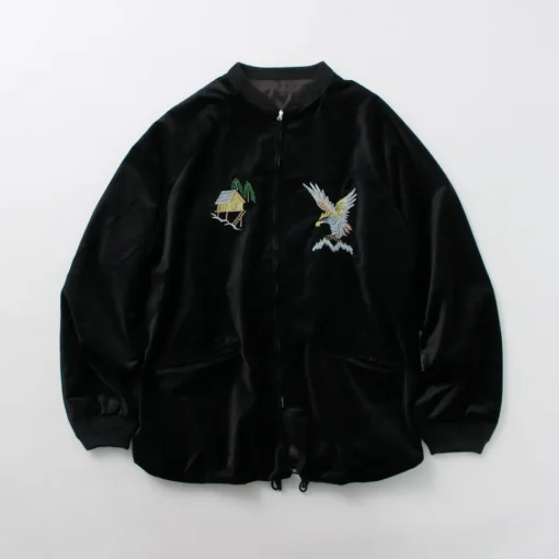 THRIFTY LOOK / Reversible Souvenir Alaska Jacket