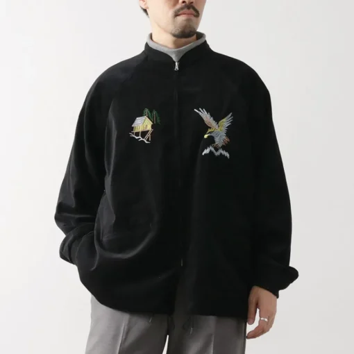 THRIFTY LOOK / Reversible Souvenir Alaska Jacket