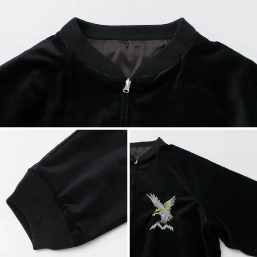 THRIFTY LOOK / Reversible Souvenir Alaska Jacket