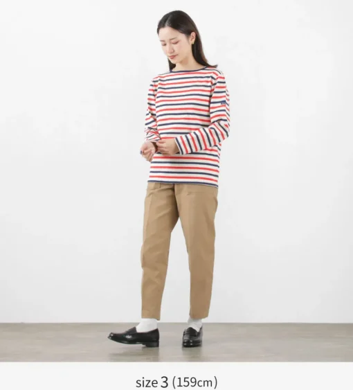 TIEASY / HDCS Boatneck Striped Basque Shirt