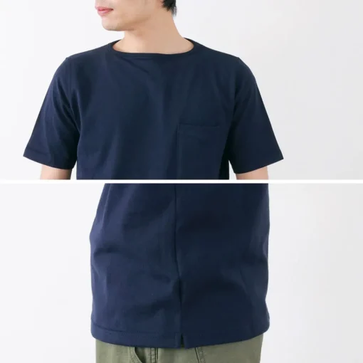TIEASY / Summer Knit Pocket T-Shirt