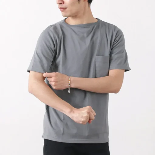 TIEASY / Summer Knit Pocket T-Shirt