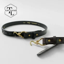TORY LEATHER / 1-inch Bridle Leather Mini Hoof Pick Belt
