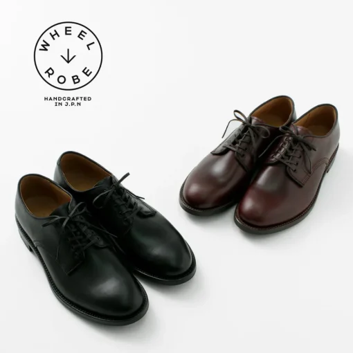 WHEEL ROBE / Plain Toe Derby Shoes