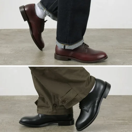 WHEEL ROBE / Plain Toe Derby Shoes