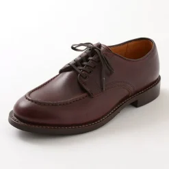 WHEELROBE / 15078 Heavy Stitching Moc Toe Leather Shoes